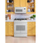 GE Appliances JGS760DPWW Slide-In Ranges White – Lifestyle Photo
