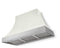 AGA AH4830CACWHTPB Ducted Mount Hoods White Front View