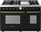 Superiore RD482SCNB Professional Ranges Black Matte, Bronze Front View