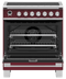 Fisher & Paykel OR30SCI6R1 Freestanding Ranges Red – Catalog Photo