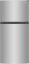 Frigidaire FFHT1425VV Top Freezer Refrigerators Fingerprint-Resistant Stainless Steel Look Front View