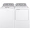 GE Appliances GTD45GASJWS Top Load Dryers White On White With Silver Backsplash – Control Panel