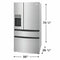 Frigidaire FRMS2733AV French Door Refrigerators Fingerprint-Resistant Stainless Steel Look – Appliance Image