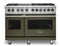 Viking VDR5486GMALP Freestanding Ranges Martini Front View