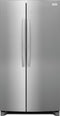 Frigidaire GRSN2620AF Side By Side Refrigerators Stainless Steel Front View