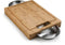 napoleon-bbq-70012-cutting-board-with-stainless-steel-bowls Front View