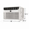 Frigidaire FHWC103TC1 9,000 - 10,500 Btu Air Conditioners White – Official Product Photo