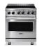 Viking VIR53024BSS Freestanding Ranges Stainless Steel Front View
