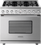 Superiore RD361SCSC Professional Ranges Stainless Steel, Chrome Front View