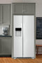 Frigidaire FRSS2323AW Side By Side Refrigerators White – Lifestyle Photo