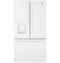 GE Appliances GFE26JGMWW French Door Refrigerators White Front View