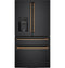 CAFE CXE22DP3PD1 French Door Refrigerators Matte Black – Control Panel