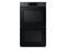 Samsung NV51CG700DMT Double Wall Ovens Matte Black Steel Front View