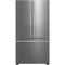 Smeg FD36UXIW French Door Refrigerators Stainless Steel Front View