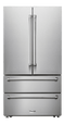 Thor Kitchen TRF3602 French Door Refrigerators 0 Front View