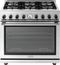Superiore RN361SPSS Professional Ranges Stainless Steel Front View