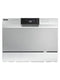 Danby DDW631SDB Built-In Dishwashers Silver Front View
