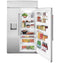 CAFE CSB48YP2NS1 Side By Side Refrigerators Stainless Steel – Studio Shot