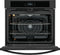 Frigidaire FCWS3027AB Single Wall Ovens Black – Angle View