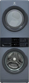 ELECTROLUX ELTE7300AD Laundry Tower Single Unit Front Load 4.4 Cu. Ft. Washer & 8 Cu. Ft. Electric Dryer Blue