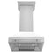 ZLINE 8654SNXWM30 Ducted Mount Hoods White Matte – Official Product Photo