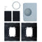 Zephyr ZRC01RO Range Hood Accessories Black Front View