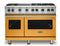 Viking VGR5486GDA Freestanding Ranges Daffodil Front View