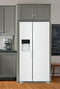 Frigidaire FRSS2623AW Side By Side Refrigerators White – Detail Close-up