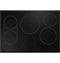 CAFE CEP90301TBB Electric Cooktops Black Front View