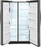 Frigidaire GRSC2352AD Side By Side Refrigerators Black Stainless Steel – Detail Close-up