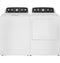 GE Appliances GTW485ASWWB Top Load Washers White W/ Black Matte Backsplash – Official Product Photo