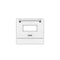 ZLINE RADRWM24 Cooktop, Oven & Range Accessories White Matte Front View