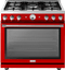 Superiore RL361GPRS Professional Ranges Red Front View