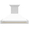 ZLINE 8654STZWM48G Ducted Mount Hoods Gold – Studio Shot