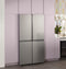 CAFE CAE28DM5TS5 French Door Refrigerators Platinum Glass – Detail Close-up