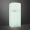 Smeg FAB50URPG3 Top Freezer Refrigerators Glossy Pastel Green – Appliance Image