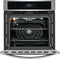 Frigidaire FCWS2727AS Single Wall Ovens Stainless Steel – Angle View
