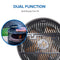 NAPOLEON BBQ NWFPMTISS Space Heaters Stainless Steel – Angle View