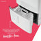 FRIGIDAIRE FFAD2234W1 0 - 30 Pint Dehumidifiers White – Interior Drum