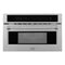 ZLINE MWO30 Built-In Microwaves Stainless Steel Front View