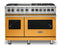 Viking VDR5486GDALP Freestanding Ranges Daffodil Front View