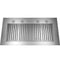 CAFE UVC9480SLSS Hood Inserts Stainless Steel Front View