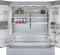 Bosch B36CL80ENS French Door Refrigerators Stainless Steel – Studio Shot