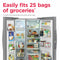 Frigidaire GRSN2620AF Side By Side Refrigerators Stainless Steel – Lifestyle Photo