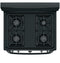 Hotpoint RGBS300DMBB Freestanding Ranges Black – Appliance Image