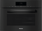 Miele DGC7840OB Single Wall Ovens Obsidian Black Front View