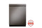 LG LDPH7972D Built-In Dishwashers Black Stainless Steel Front View
