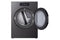LG DLGX9901B Front Load Dryers Brushed Black Steel – Detail Close-up