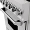 ZLINE RASSNBR24 Professional Ranges Durasnow With Brass Burners – Lifestyle Photo
