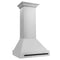 ZLINE 8654STZ30MB Ducted Mount Hoods Matte Black Front View